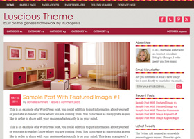 Luscious Child Theme Luscious Child Theme