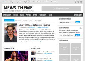 News Child Theme News Child Theme